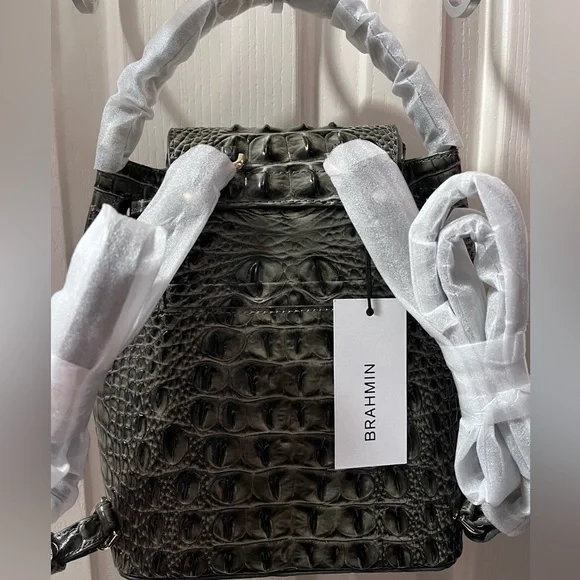 NWT Brahmin Kendall Hunter Mini-Backpack #1 - Picture 12 of 14